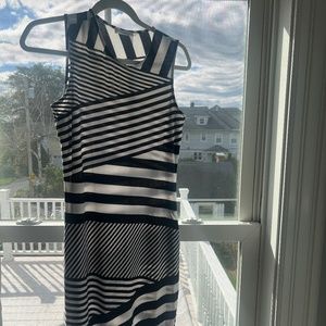 Calvin Klein B&W dress